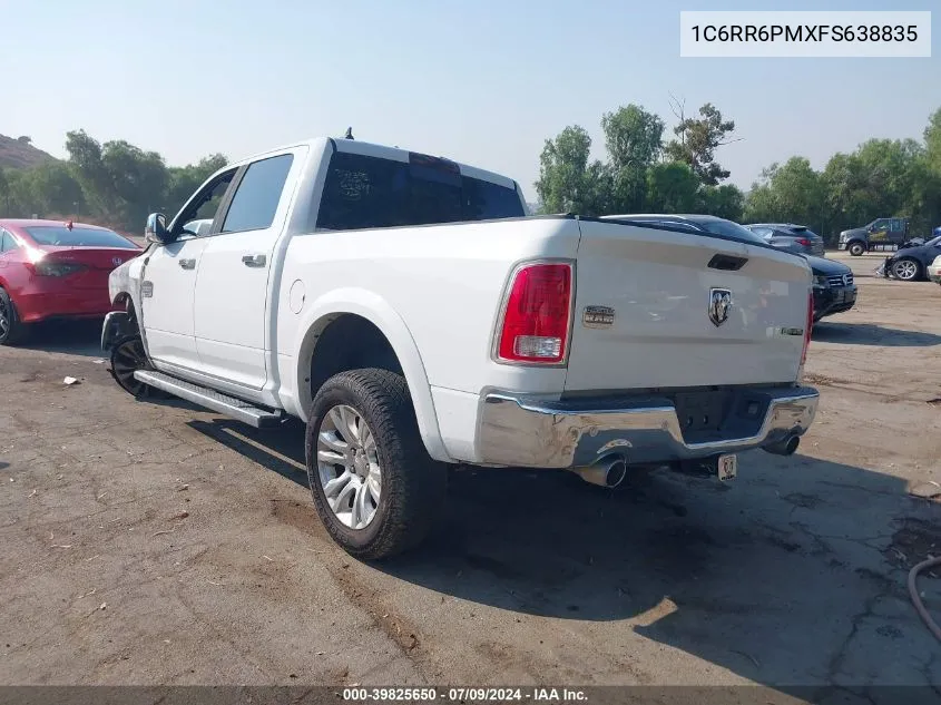 1C6RR6PMXFS638835 2015 Ram 1500 Laramie Longhorn