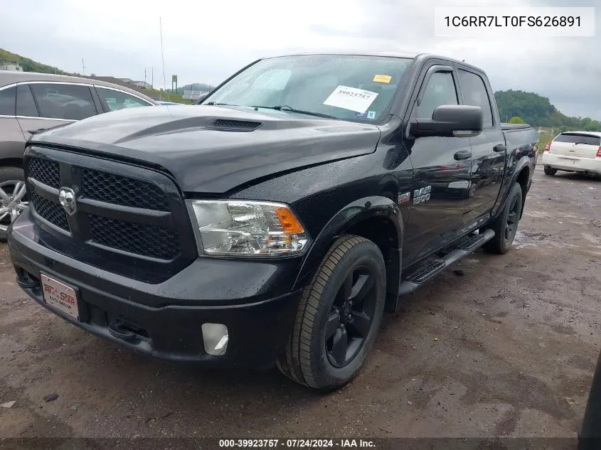 2015 Ram 1500 Outdoorsman VIN: 1C6RR7LT0FS626891 Lot: 39923757