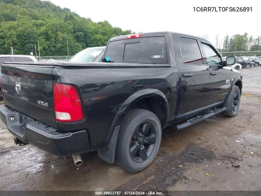 2015 Ram 1500 Outdoorsman VIN: 1C6RR7LT0FS626891 Lot: 39923757