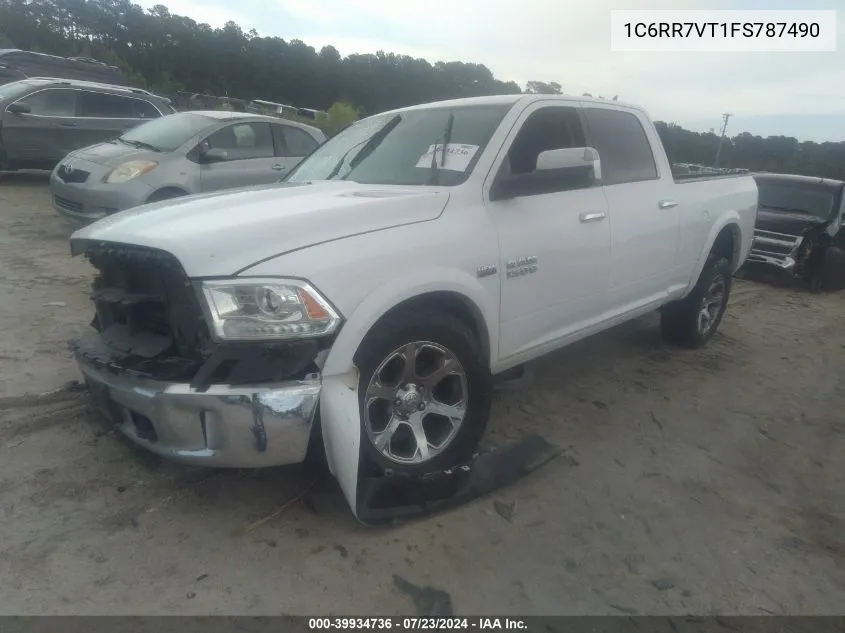 1C6RR7VT1FS787490 2015 Ram 1500 Laramie