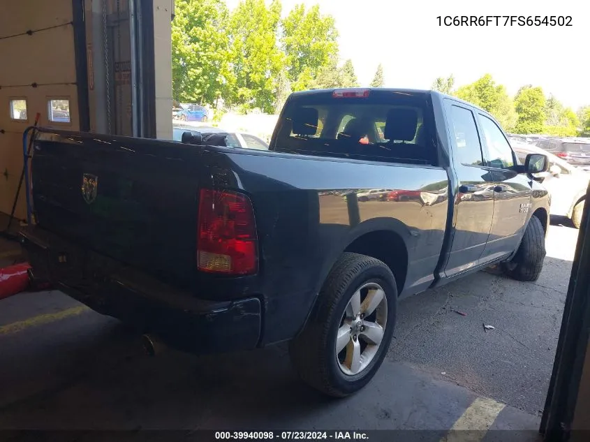 1C6RR6FT7FS654502 2015 Ram 1500 Express