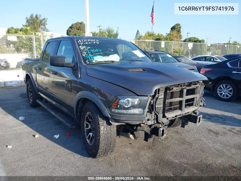 2015 Ram 1500 Rebel VIN: 1C6RR6YT9FS741976 Lot: 39984880