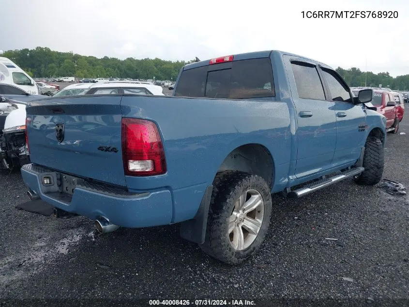 1C6RR7MT2FS768920 2015 Ram 1500 Sport