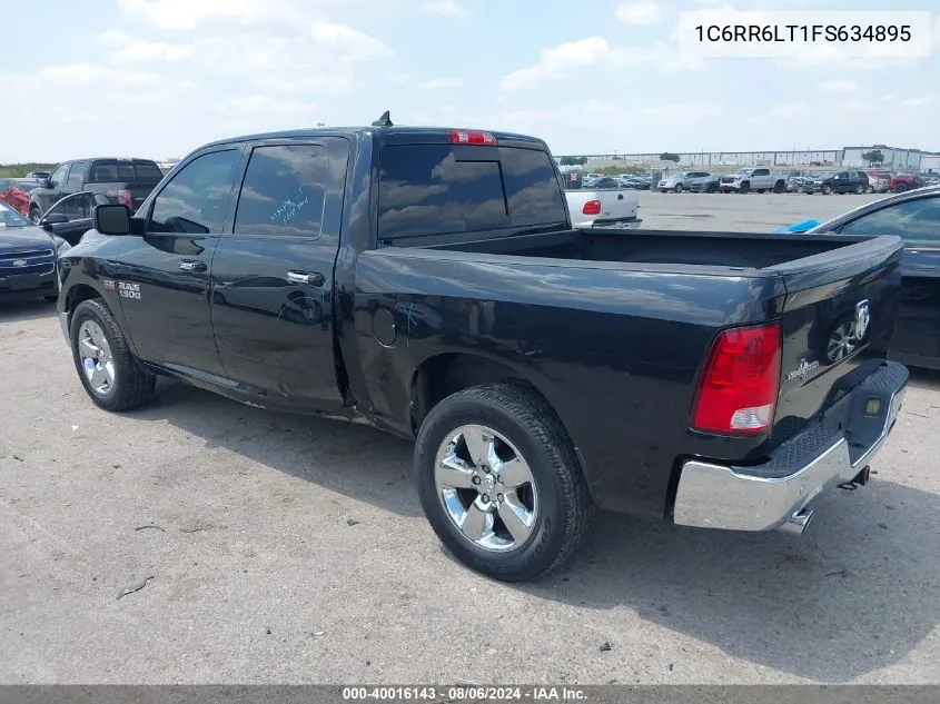 2015 Ram 1500 Lone Star VIN: 1C6RR6LT1FS634895 Lot: 40016143