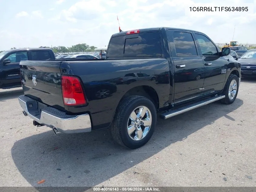 1C6RR6LT1FS634895 2015 Ram 1500 Lone Star