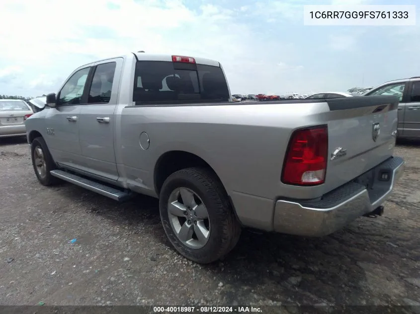 1C6RR7GG9FS761333 2015 Ram 1500 Big Horn