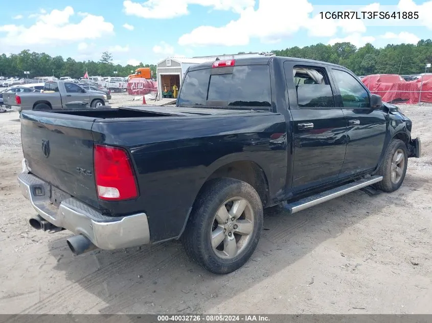 1C6RR7LT3FS641885 2015 Ram 1500 Big Horn