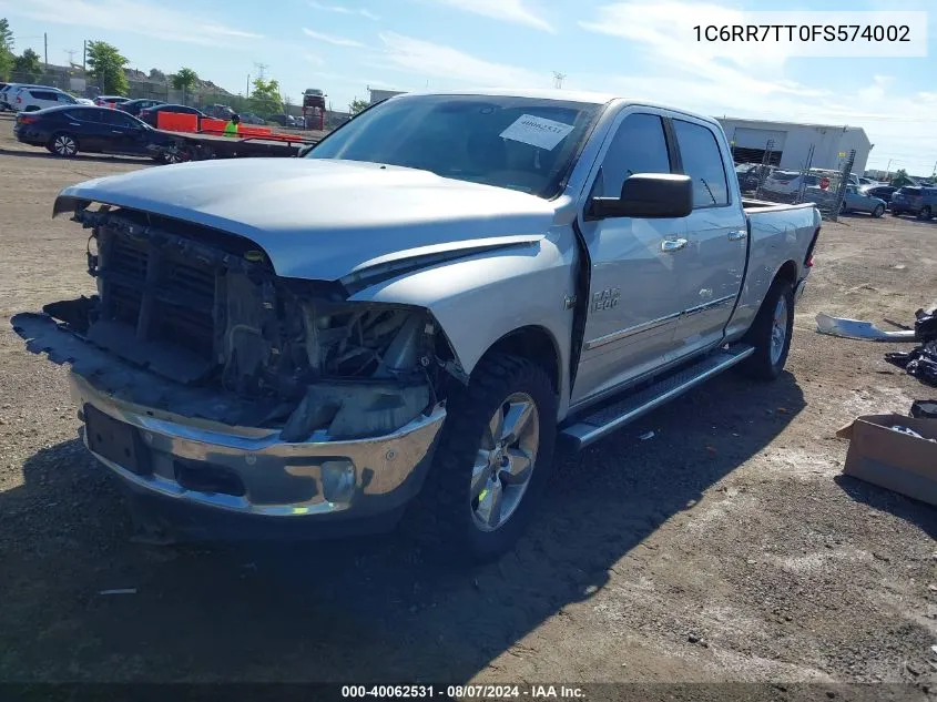 2015 Ram 1500 Big Horn VIN: 1C6RR7TT0FS574002 Lot: 40062531