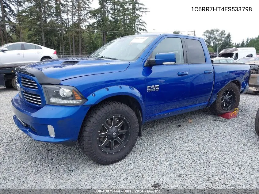 1C6RR7HT4FS533798 2015 Ram 1500 Sport