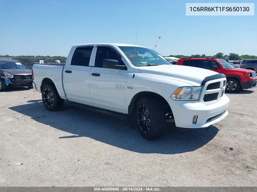 2015 Ram 1500 Express VIN: 1C6RR6KT1FS650130 Lot: 40089690