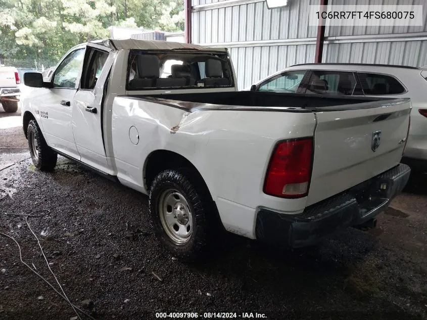 1C6RR7FT4FS680075 2015 Ram 1500 Tradesman