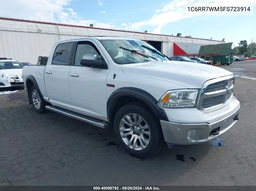 2015 Ram 1500 Laramie Longhorn VIN: 1C6RR7WM5FS723914 Lot: 40098792