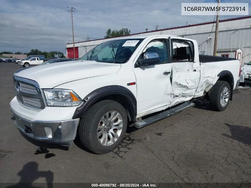 1C6RR7WM5FS723914 2015 Ram 1500 Laramie Longhorn