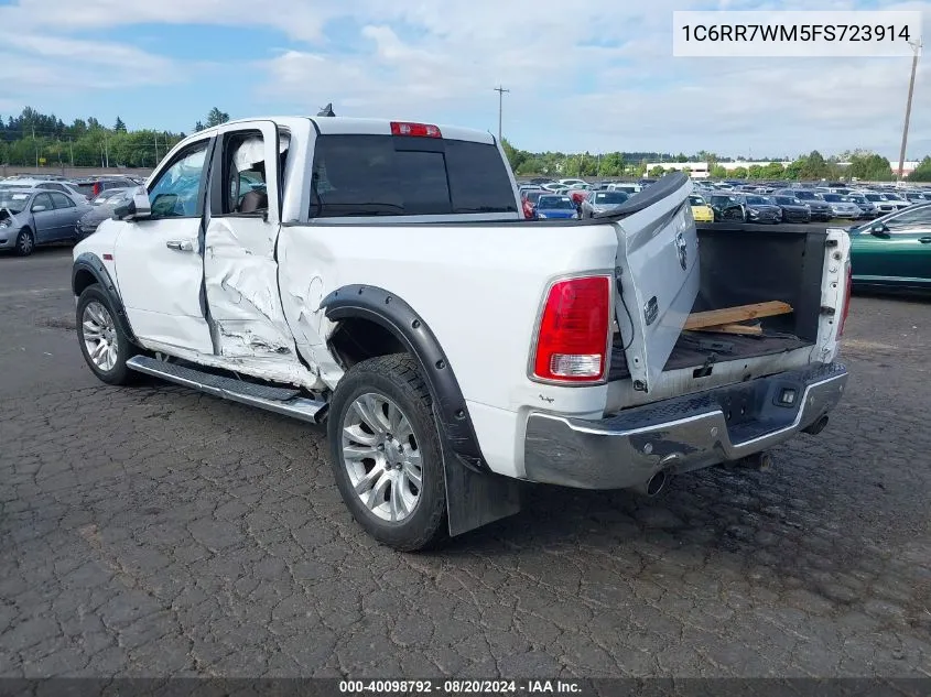 1C6RR7WM5FS723914 2015 Ram 1500 Laramie Longhorn