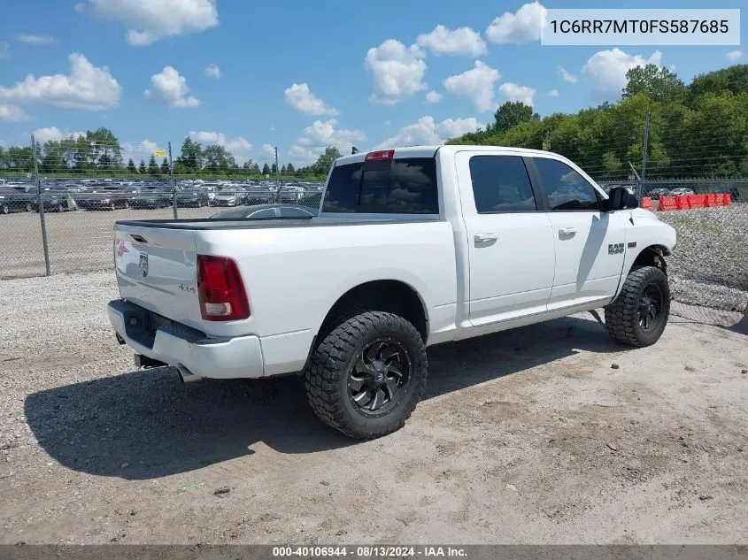 1C6RR7MT0FS587685 2015 Ram 1500 Sport