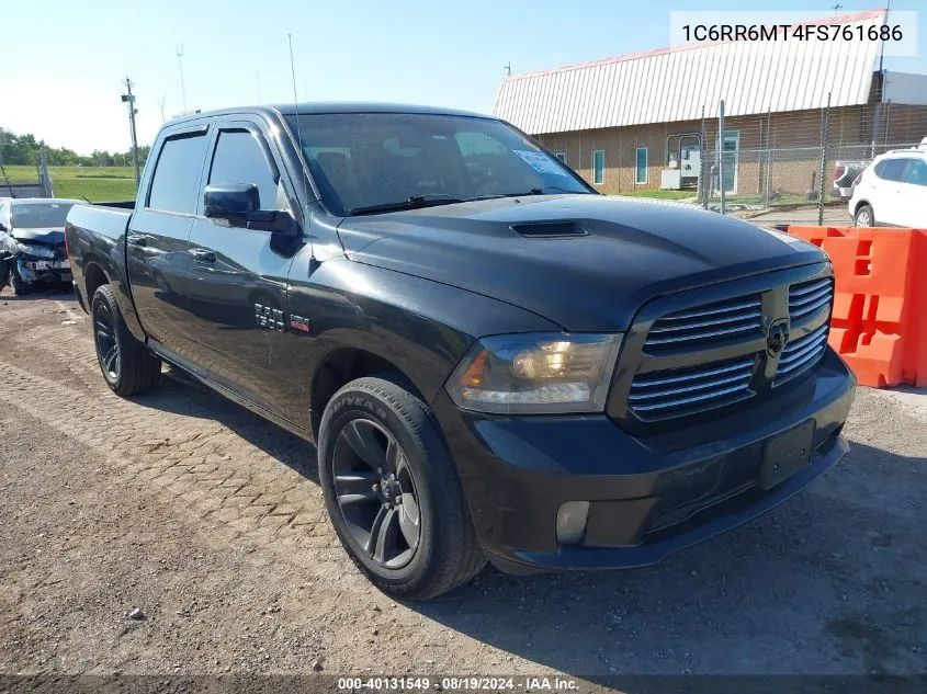 2015 Ram 1500 Sport VIN: 1C6RR6MT4FS761686 Lot: 40131549