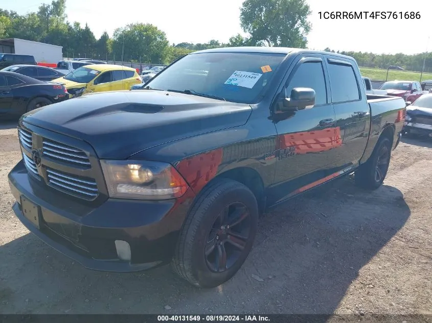 2015 Ram 1500 Sport VIN: 1C6RR6MT4FS761686 Lot: 40131549