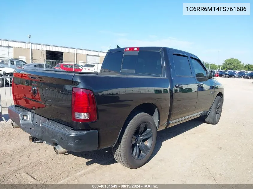 2015 Ram 1500 Sport VIN: 1C6RR6MT4FS761686 Lot: 40131549