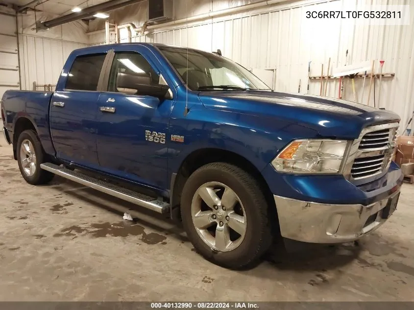 2015 Ram 1500 Slt VIN: 3C6RR7LT0FG532811 Lot: 40132990