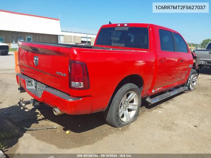 1C6RR7MT2FS627037 2015 Ram 1500 Sport