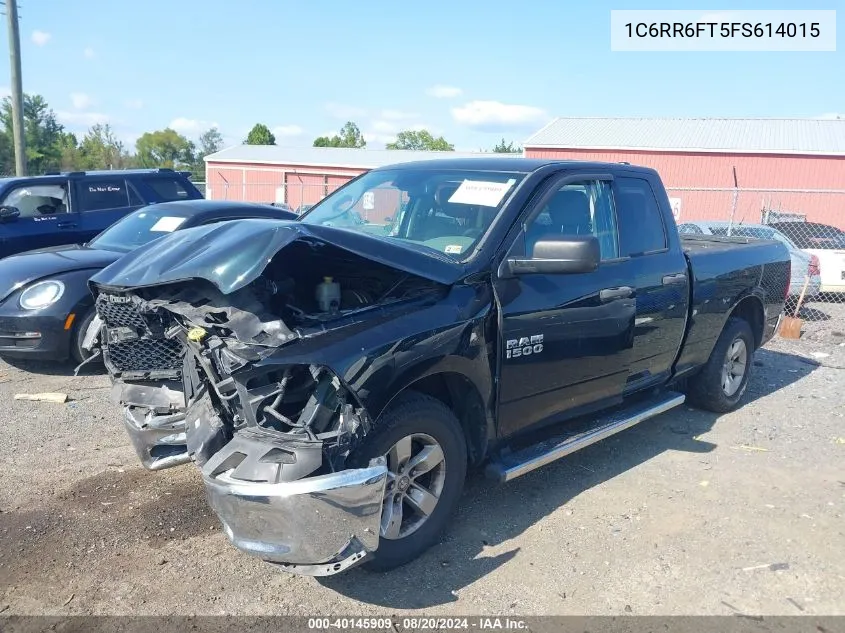 2015 Ram 1500 Tradesman VIN: 1C6RR6FT5FS614015 Lot: 40145909