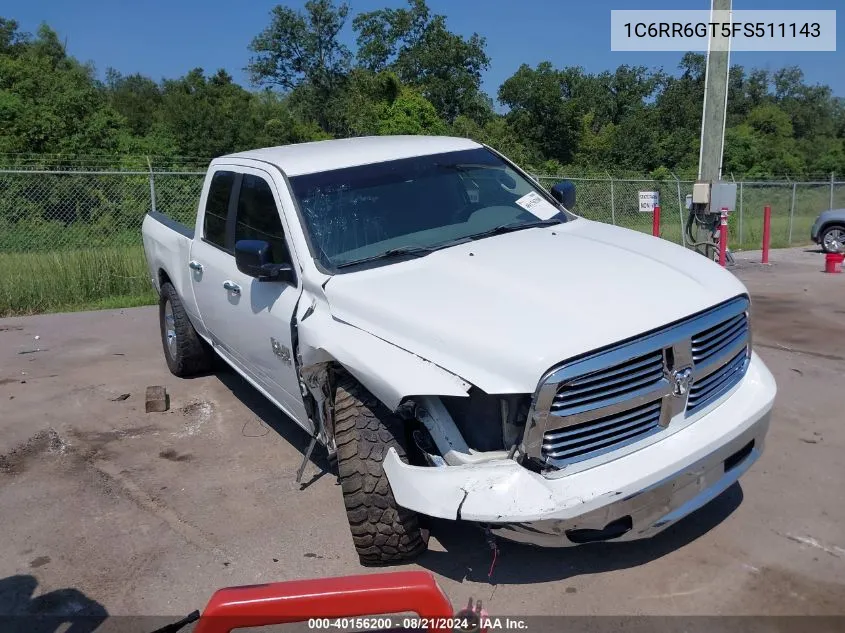 2015 Ram 1500 Big Horn VIN: 1C6RR6GT5FS511143 Lot: 40156200