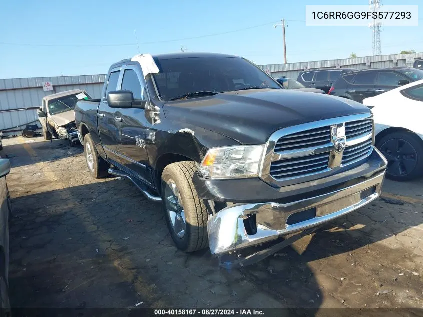 2015 Ram 1500 Big Horn VIN: 1C6RR6GG9FS577293 Lot: 40158167