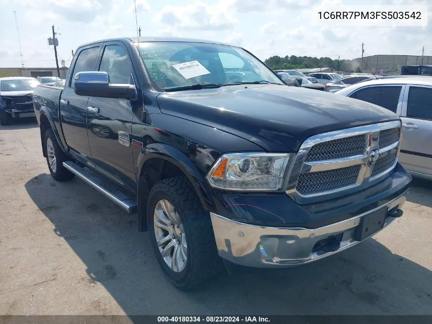 2015 Ram 1500 Longhorn VIN: 1C6RR7PM3FS503542 Lot: 40180334