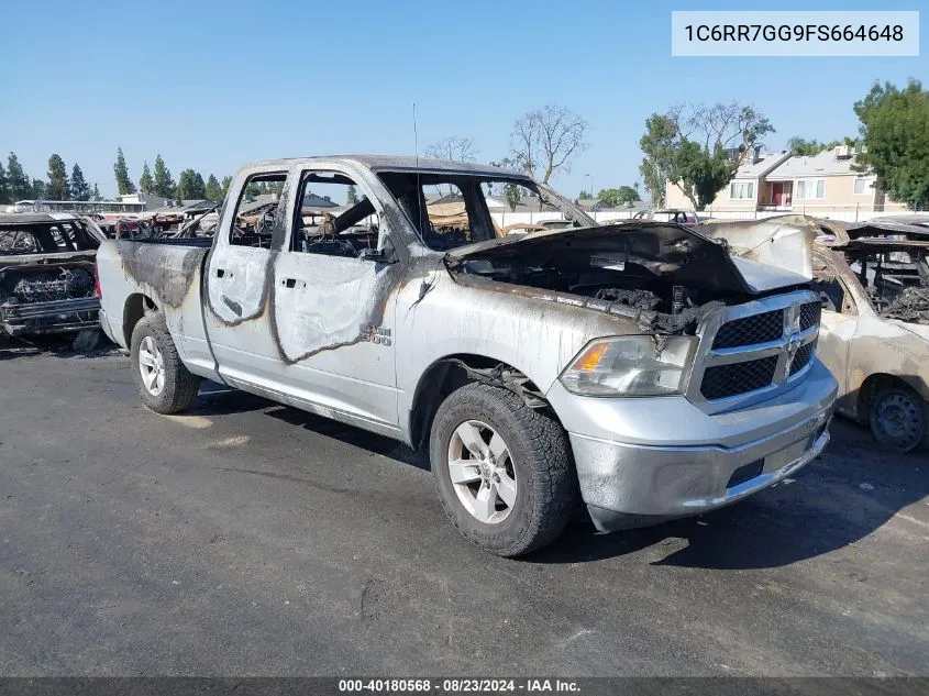 2015 Ram 1500 Slt VIN: 1C6RR7GG9FS664648 Lot: 40180568