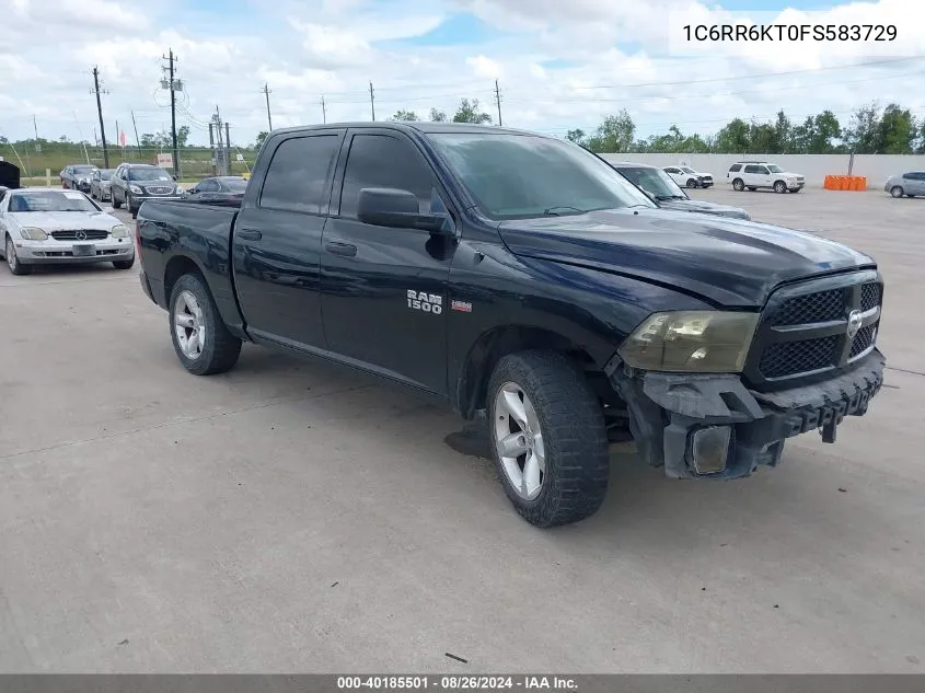 2015 Ram 1500 Express VIN: 1C6RR6KT0FS583729 Lot: 40185501