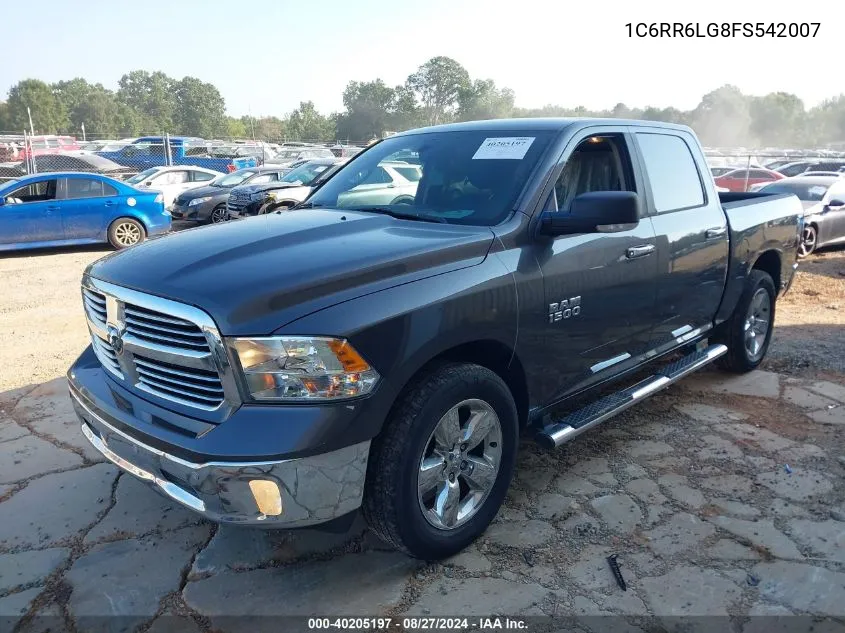 1C6RR6LG8FS542007 2015 Ram 1500 Big Horn