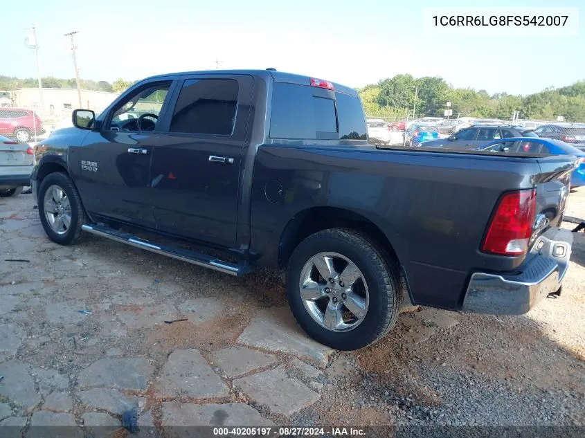 1C6RR6LG8FS542007 2015 Ram 1500 Big Horn