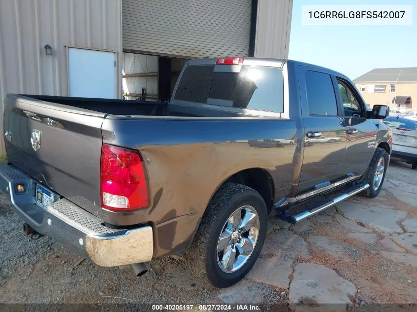 1C6RR6LG8FS542007 2015 Ram 1500 Big Horn