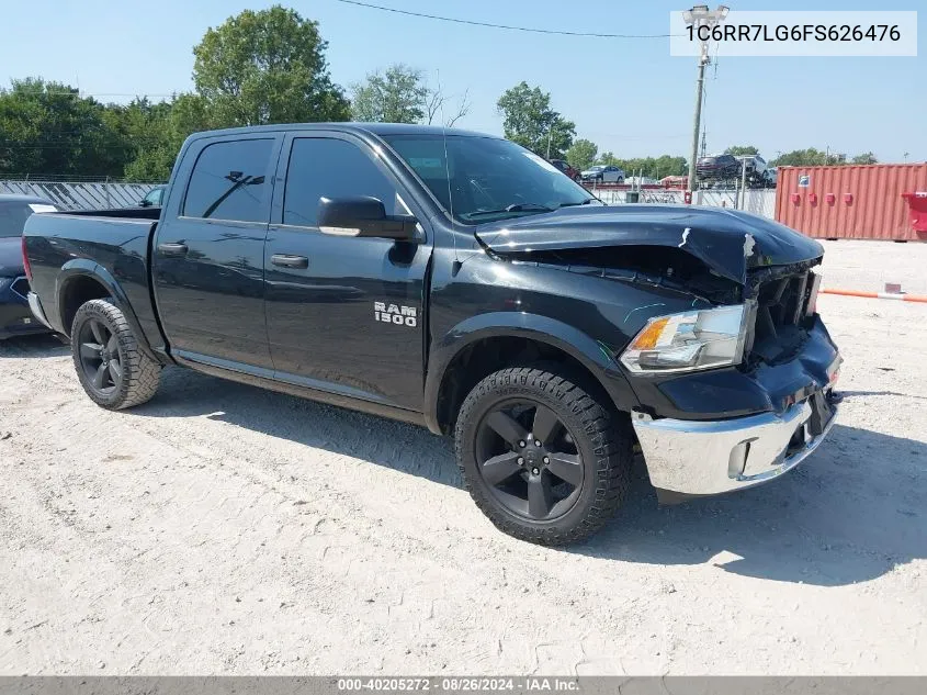 2015 Ram 1500 Outdoorsman VIN: 1C6RR7LG6FS626476 Lot: 40205272