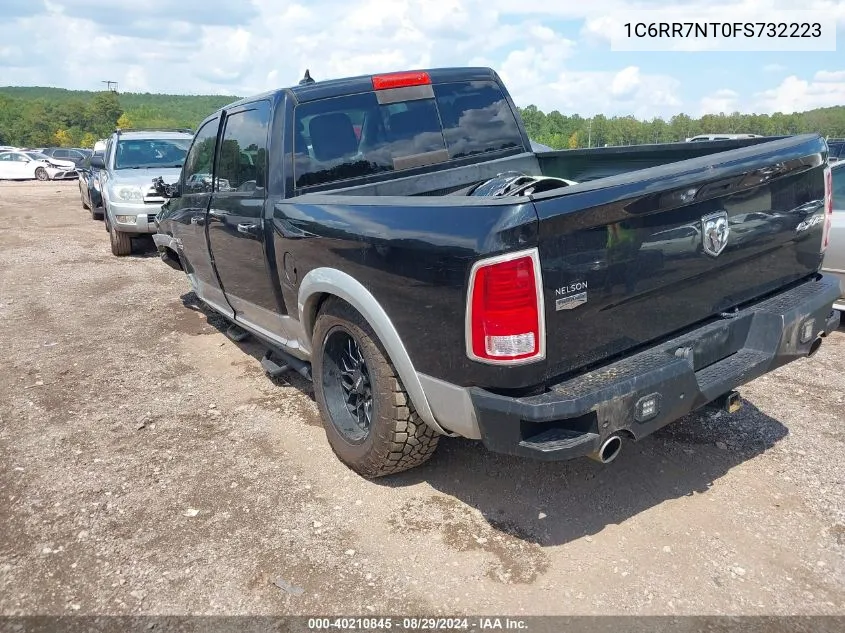 2015 Ram 1500 Laramie VIN: 1C6RR7NT0FS732223 Lot: 40210845