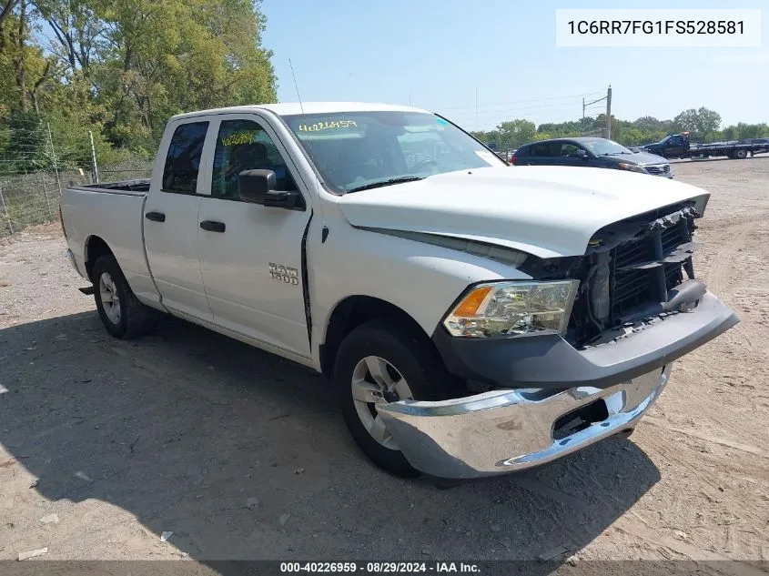 2015 Ram 1500 Tradesman VIN: 1C6RR7FG1FS528581 Lot: 40226959