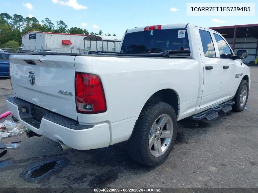 1C6RR7FT1FS739485 2015 Ram 1500 Express