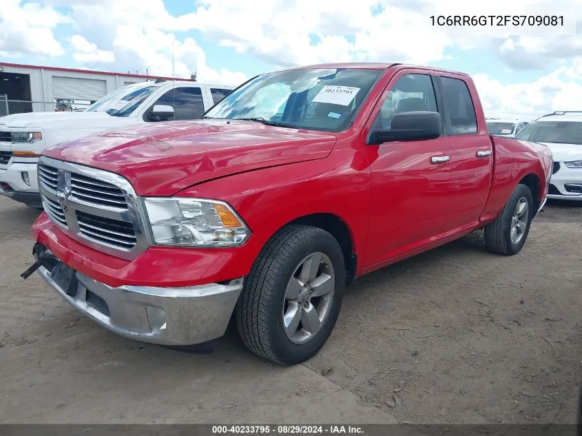 2015 Ram 1500 Big Horn VIN: 1C6RR6GT2FS709081 Lot: 40233795