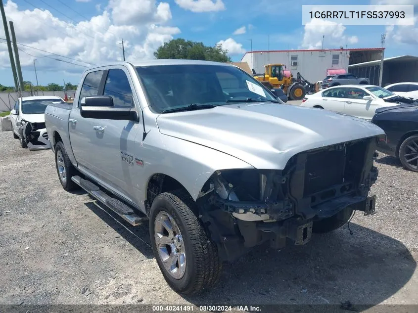 2015 Ram 1500 Big Horn VIN: 1C6RR7LT1FS537993 Lot: 40241491