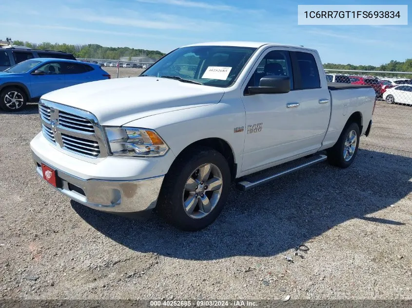 2015 Ram 1500 Big Horn VIN: 1C6RR7GT1FS693834 Lot: 40252685