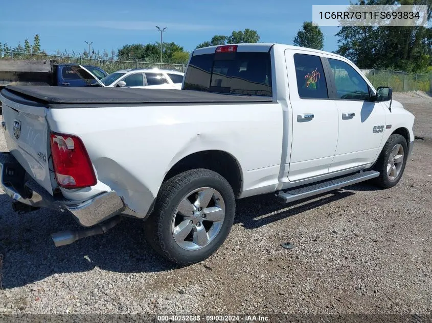 2015 Ram 1500 Big Horn VIN: 1C6RR7GT1FS693834 Lot: 40252685