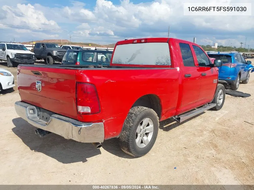 2015 Ram 1500 Tradesman VIN: 1C6RR6FT5FS591030 Lot: 40267836