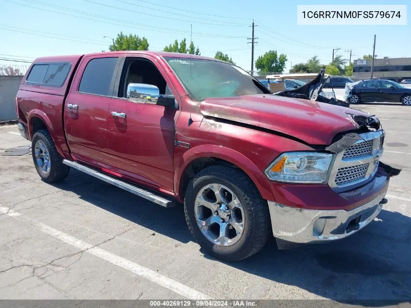 2015 Ram 1500 Laramie VIN: 1C6RR7NM0FS579674 Lot: 40269129