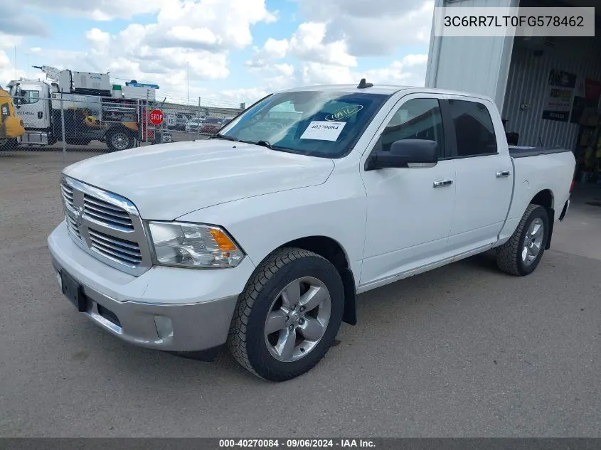 2015 Ram 1500 Big Horn VIN: 3C6RR7LT0FG578462 Lot: 40270084