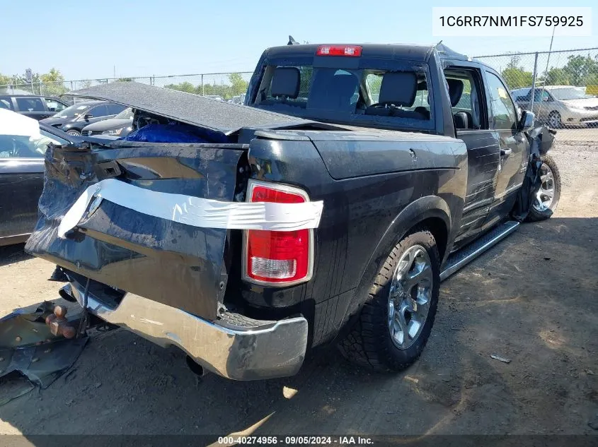 1C6RR7NM1FS759925 2015 Ram 1500 Laramie