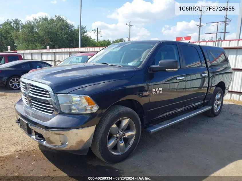 2015 Ram 1500 Lone Star VIN: 1C6RR7LT7FS724655 Lot: 40280334