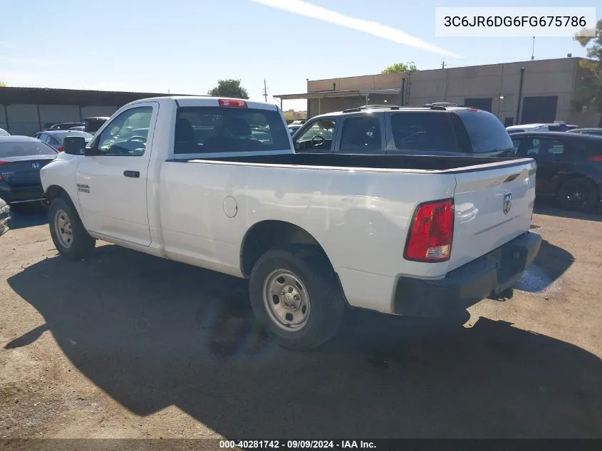 3C6JR6DG6FG675786 2015 Ram 1500 Tradesman