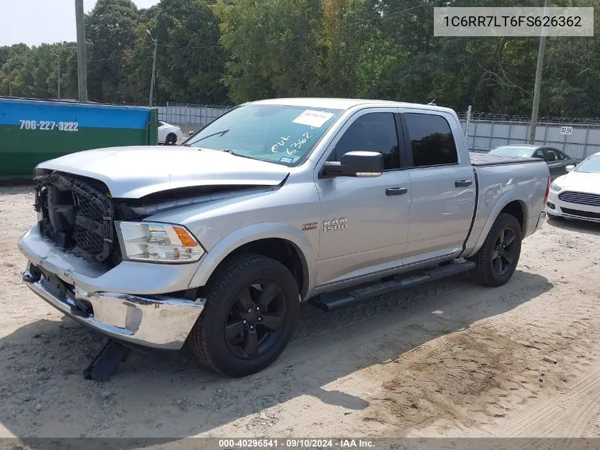 1C6RR7LT6FS626362 2015 Ram 1500 Outdoorsman