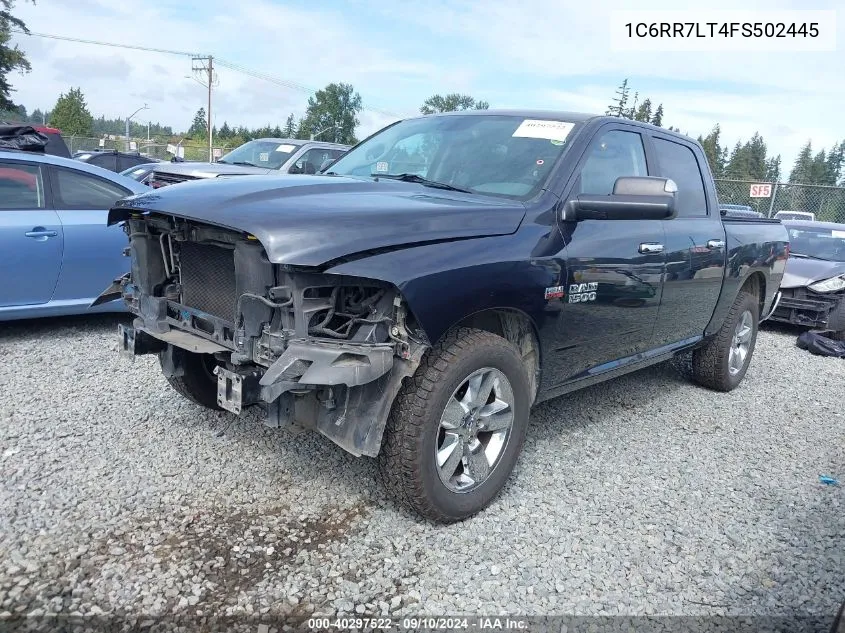 2015 Ram 1500 Big Horn VIN: 1C6RR7LT4FS502445 Lot: 40297522