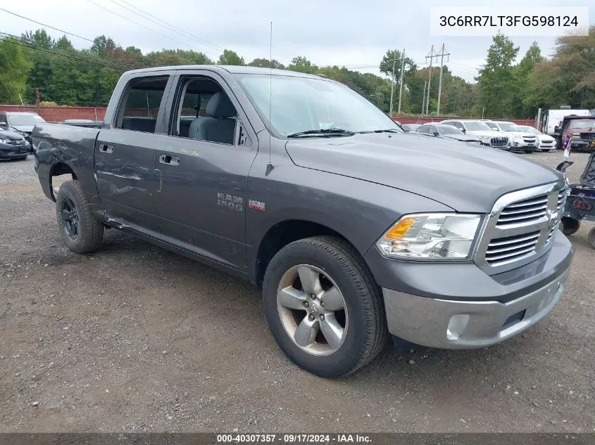 2015 Ram 1500 Big Horn VIN: 3C6RR7LT3FG598124 Lot: 40307357